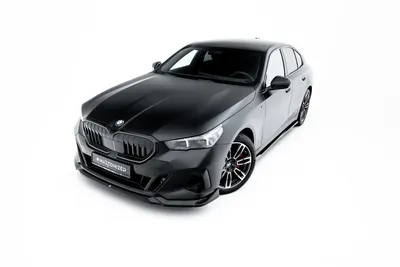 Maxton Design Frontsplitter V.2 für BMW 5er / i5 M-Paket G60 – Schwarz glänzend