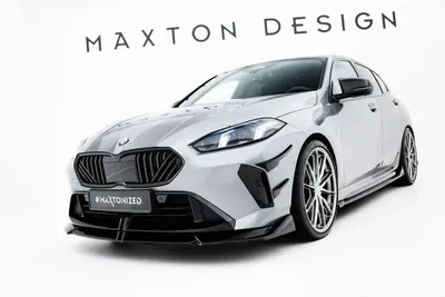 Maxton Design Frontsplitter V.2 für BMW M135i F70 – Schwarz glänzend/matt