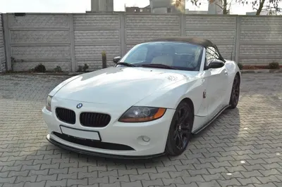 Maxton Design Frontsplitter V.2 für BMW Z4 E85 V.2 – Schwarz glänzend