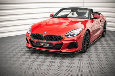 Maxton Design Frontsplitter V.2 für BMW Z4 M40i / M-Paket G29 – Schwarz glänzend