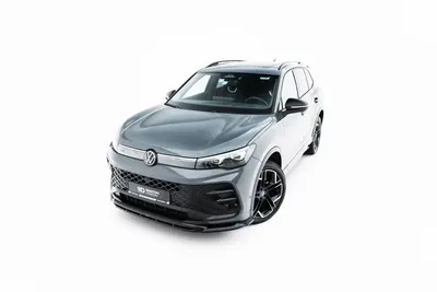 Maxton Design Frontsplitter V.2 für VW Tiguan R-Line Mk3 – Schwarz glänzend