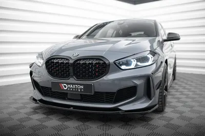 Maxton Design Frontsplitter V.3 für BMW 1er M-Paket/ M135i / 128ti F40 – Schwarz glänzend