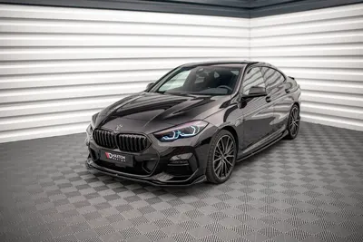 Maxton Design Frontsplitter V.3 für BMW 2er Gran Coupé M-Paket / M235i F44 – Schwarz glänzend