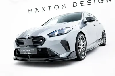 Maxton Design Frontsplitter V.3 für BMW M135i M Performance F70 – Schwarz glänzend