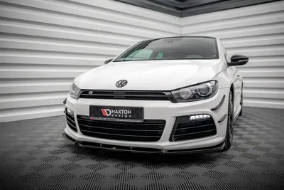 Maxton Design Frontsplitter V.3 für VW Scirocco R Mk3 – Schwarz glänzend