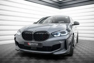 Maxton Design Frontsplitter V.4 für BMW 1er M-Paket/ M135i / 128ti F40 – Schwarz glänzend