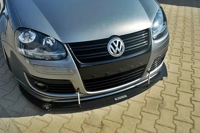 Maxton Design Frontsplitter für VW Golf 5 GTI 30th – Schwarz glänzend/matt