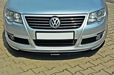 Maxton Design Frontsplitter für VW Passat B6 Votex – Schwarz matt