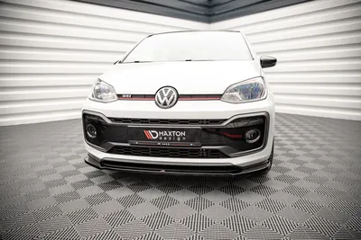 Maxton Design Frontsplitter für VW Up GTI – Schwarz glänzend