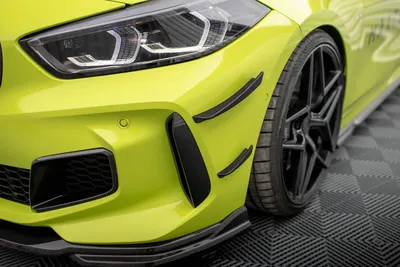 Maxton Design Frontstoßstange für BMW 1er M-Paket / M135i / 128ti F40 – Sichtcarbon (Prepreg)