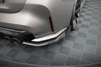 Maxton Design Heck-Flaps für BMW M4 G82 / G82 Facelift – Sichtcarbon (Prepreg)