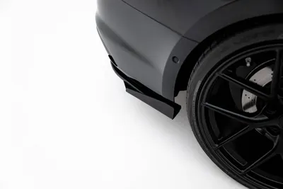 Maxton Design Heck-Seitenflaps für Audi RS5 Coupé / Sportback F5 – Schwarz matt