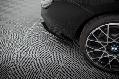 Maxton Design Heck-Seitenflaps für BMW 2er Coupé G42 – Schwarz matt