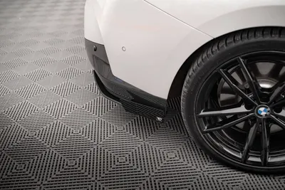 Maxton Design Heck-Seitenflaps für BMW 2er Coupé M-Paket G42 – Schwarz matt