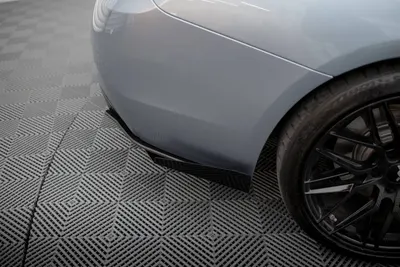Maxton Design Heck-Seitenflaps für BMW 435i Coupé M-Paket F32 – Schwarz matt
