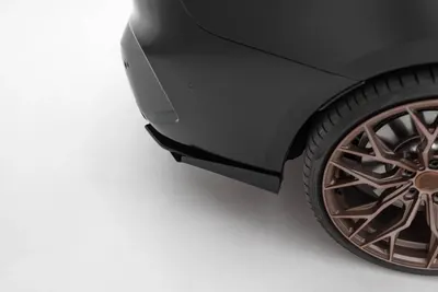 Maxton Design Heck-Seitenflaps für BMW M440i G22 / G23 / G22 Facelift / G23 Facelift – Schwarz matt