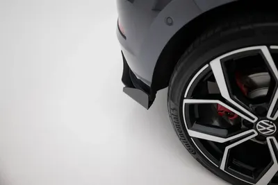 Maxton Design Heck-Seitenflaps für VW Polo GTI Mk6 Facelift – Schwarz matt