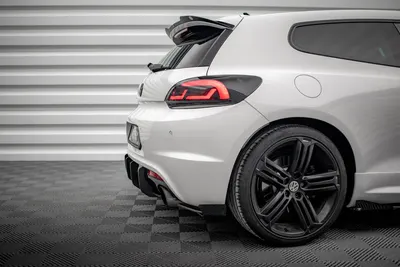 Maxton Design Heck-Seitenflaps für VW Scirocco R Mk3 – Schwarz matt