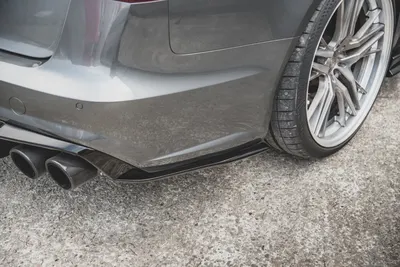 Maxton Design Heck-Seitensplitter für Audi A6 / A6 C7 S line/ S6 C7 Facelift – GFK, unlackiert