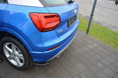 Maxton Design Heck-Seitensplitter für Audi Q2 Mk1 – Schwarz glänzend