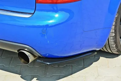 Maxton Design Heck-Seitensplitter für Audi S4 B6 Avant – Schwarz glänzend