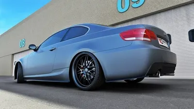 Maxton Design Heck-Seitensplitter für BMW 3er E92 M-Paket – Schwarz glänzend