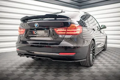 Maxton Design Heck-Seitensplitter für BMW 3er GT F34 – Schwarz glänzend