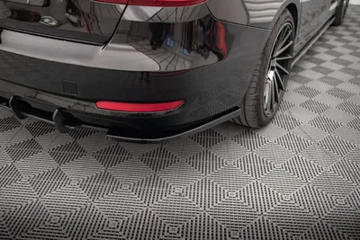 Maxton Design Heck-Seitensplitter für BMW 3er GT F34 – Schwarz glänzend