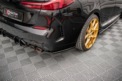 Maxton Design Heck-Seitensplitter für BMW M235i Gran Coupé F44 – Schwarz glänzend