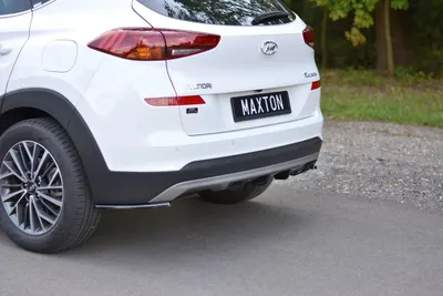 Maxton Design Heck-Seitensplitter für Hyundai Tucson Mk3 Facelift – Schwarz glänzend