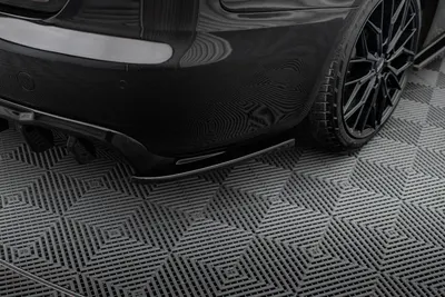 Maxton Design Heck-Seitensplitter V.2 für Audi A4 B8 – Schwarz glänzend
