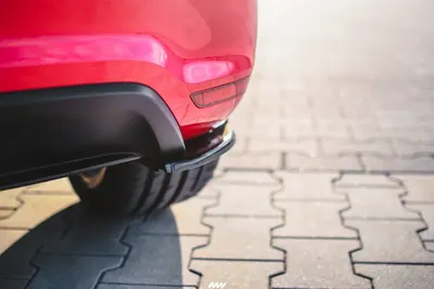 Maxton Design Heck-Seitensplitter für VW Polo GTI Mk5 – Schwarz glänzend