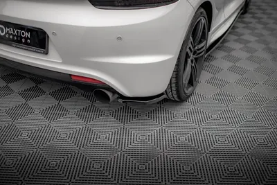 Maxton Design Heck-Seitensplitter für VW Scirocco Mk3 R – Schwarz glänzend