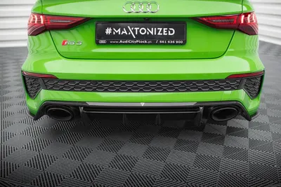 Maxton Design Heckdiffusor für Audi RS3 8Y – Sichtcarbon (Prepreg)