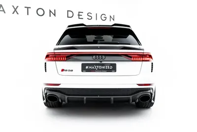 Maxton Design Heckdiffusor für Audi RSQ8 Mk1 – Sichtcarbon (Prepreg)