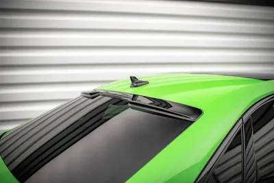 Maxton Design Heckscheiben-Spoiler für Audi A3 / A3 S line / RS3 Limousine 8Y – Schwarz glänzend