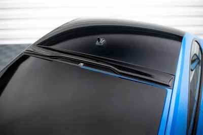 Maxton Design Heckscheiben-Spoiler für Audi TT S / TT S line 8S Facelift – Schwarz glänzend