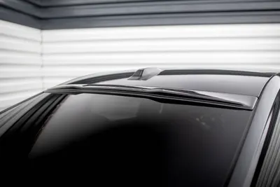 Maxton Design Heckscheiben-Spoiler für BMW 7er M-Paket / M760e / i7 M-Paket G70 – Schwarz glänzend