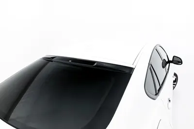 Maxton Design Heckscheiben-Spoiler für BMW X6 F16 M-Paket / X6 M F86 – Schwarz glänzend