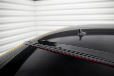 Maxton Design Heckscheiben-Spoiler für VW Arteon R-Line Limousine Mk1 – Schwarz glänzend