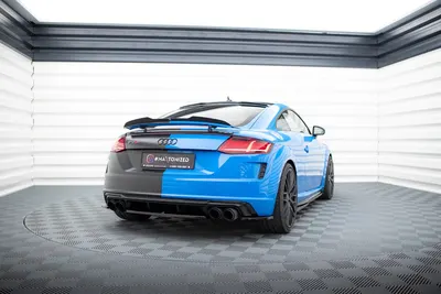 Maxton Design Hecksplitter für Audi TT S 8S Facelift – Schwarz glänzend
