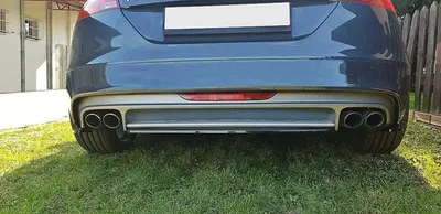 Maxton Design Hecksplitter für Audi TT S Mk2 (8J) – Schwarz glänzend