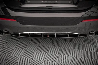 Maxton Design Hecksplitter für BMW 4er M-Paket G22 / G23 / G22 Facelift / G23 Facelift – Schwarz glänzend