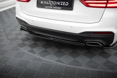 Maxton Design Hecksplitter für BMW 5er G30/ G31 M-Paket – Schwarz glänzend