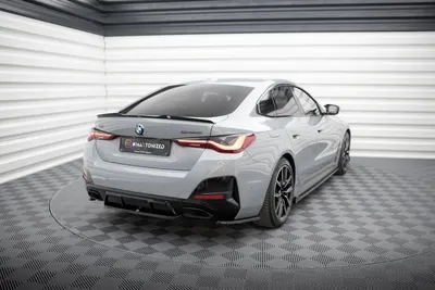 Maxton Design Hecksplitter für BMW M440i Gran Coupé G26 – Schwarz glänzend