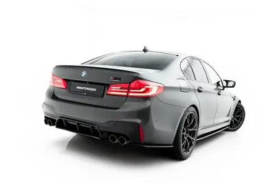 Maxton Design Hecksplitter für BMW M5 F90 – Schwarz glänzend