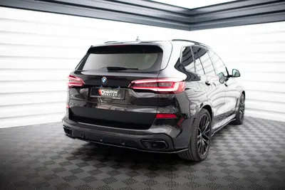 Maxton Design Hecksplitter für BMW X5 G05 M-Paket – Schwarz glänzend