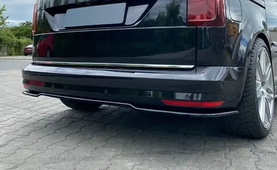 Maxton Design Hecksplitter für VW Caddy Mk4 – Schwarz glänzend