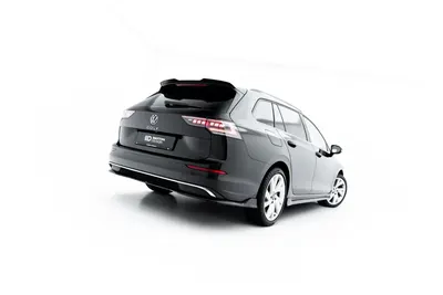 Maxton Design Hecksplitter für VW Golf 8 Variant Facelift – Schwarz glänzend