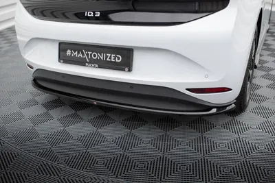Maxton Design Hecksplitter für VW ID.3 Mk1 – Schwarz glänzend
